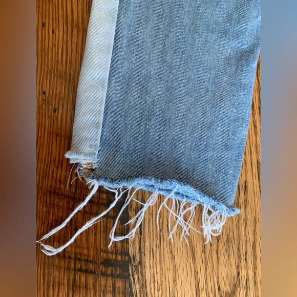 Pacsun mom jean, two tone denim - Picture 8 of 11